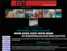 Tablet Screenshot of bautenschutzmelcher.at